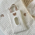 Baby Stroller Accessories Wet Wipes Case Extraction Flip Tissue Box Quilt Solid Towel Cover Newborn Hanging Bag for Cart
