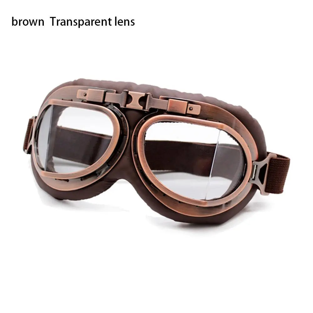 Lens Frame Vintage Sunglasses Snowboard Motorcycle Glasses Pilot Retro Goggles Cruiser Scooter