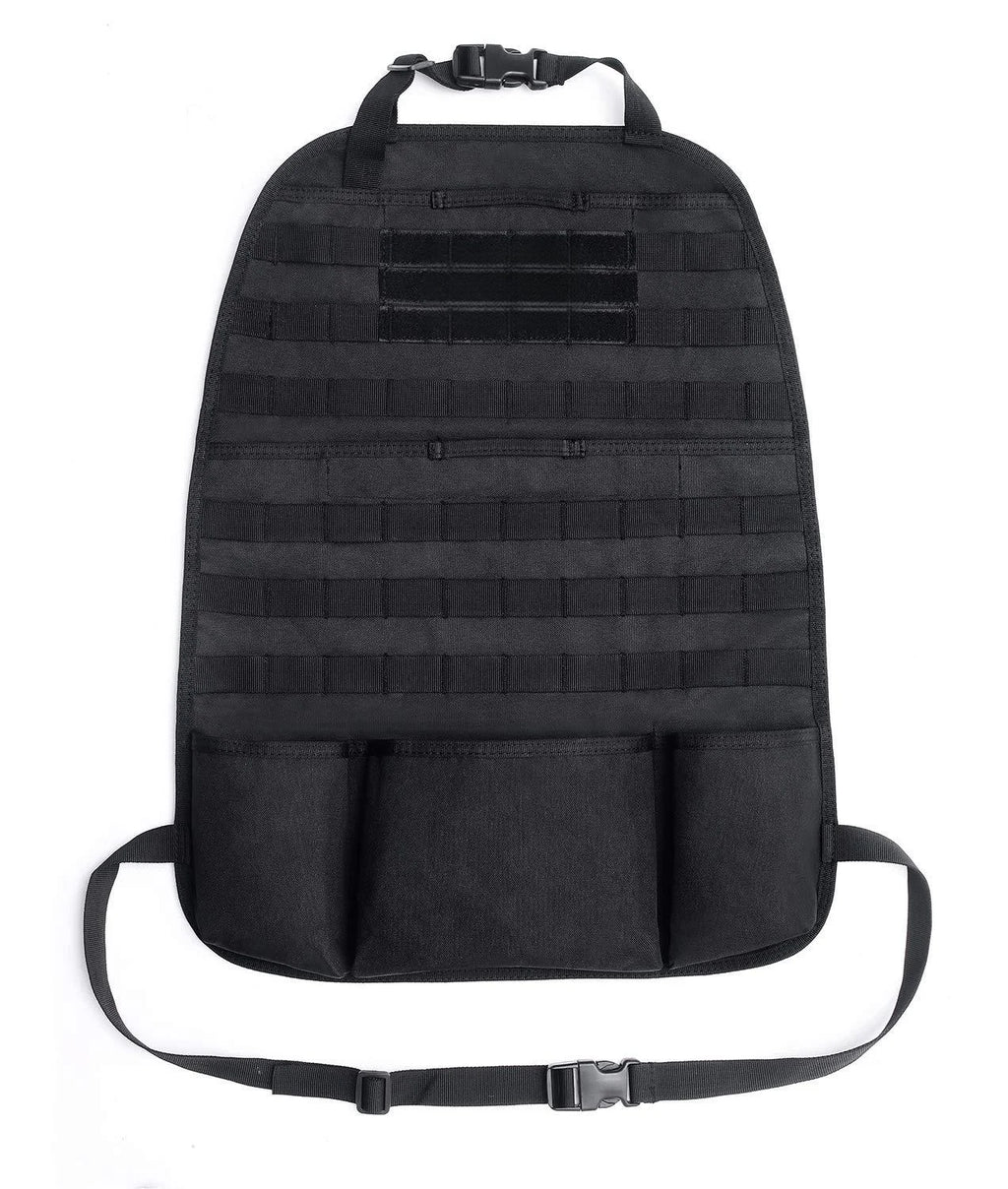 Molle Car Seat Back Organizer Panel Storage Pouch Universal Travel Vehicle Seat Cover Protector EDC Tool Bag Hunting Accessories