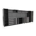 Garage Steel Mechanic Tools Storage Cabinet With Wall Cabinets Single,double-door Cabinets And Tool Trolley For Workshop
