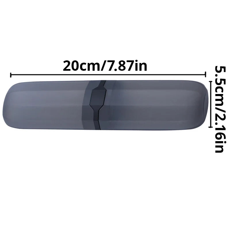1pc Portable Toothbrush Cover Storage Box Daily Outdoors Travel Hiking Camping Toothbrush Holder Case Box Bathroom Accessories