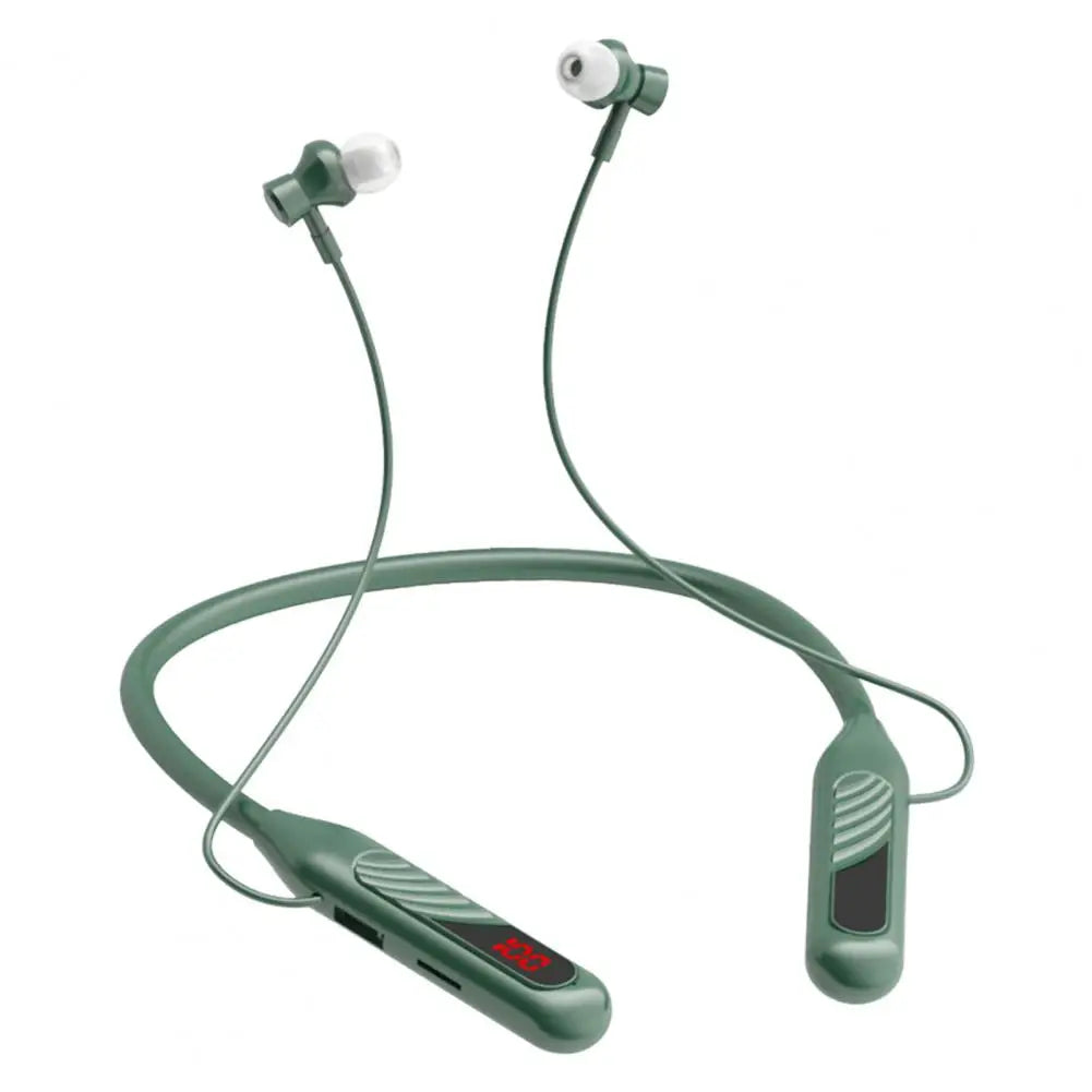 BT-8 Wireless Earbud HiFi Bluetooth-compatible 5.3 Neckband Stereo Sports Earphone For IPhone Fones De Ouvido Halterneck