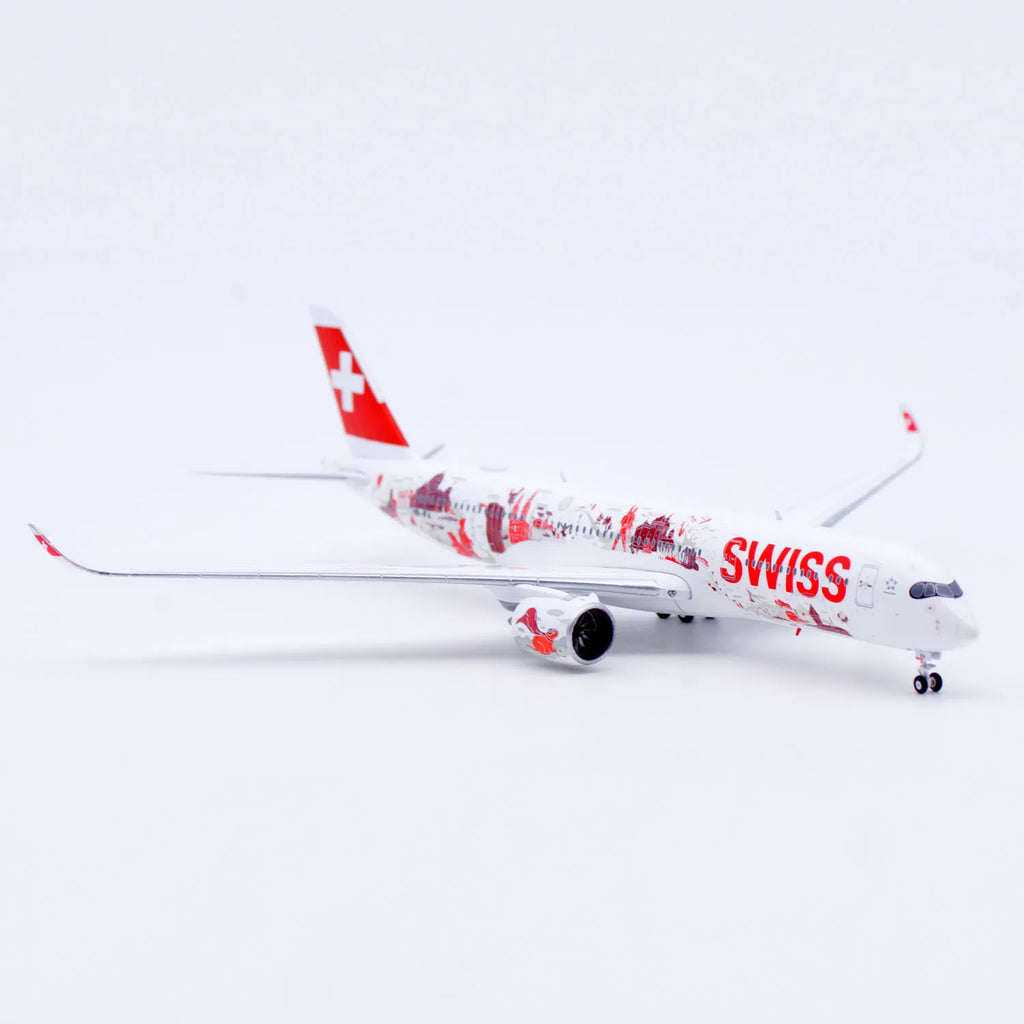 XX40284 Alloy Collectible Plane Gift JC Wings 1:400 Swiss Airlines Airbus A350-900XWB Diecast Aircraft Jet Model HB-IFA