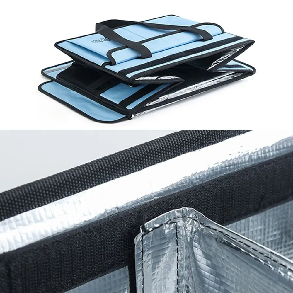 Portable Large Capacity Thermal Insulation Bag Thicken Fruit Container Cooler Storage Bag Lunch Bag Picnic