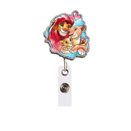 The Lion King Simba Disney Neck Strap Lanyard Movie Boys Card Cover Cartoon Badge Holder ID Card Students Hang Rope Gifts