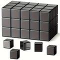 Square Magnets, Great Pull Force, Perfect for Fridge, Garage, Kitchen, Science, Craft, Office, Easter Decor.