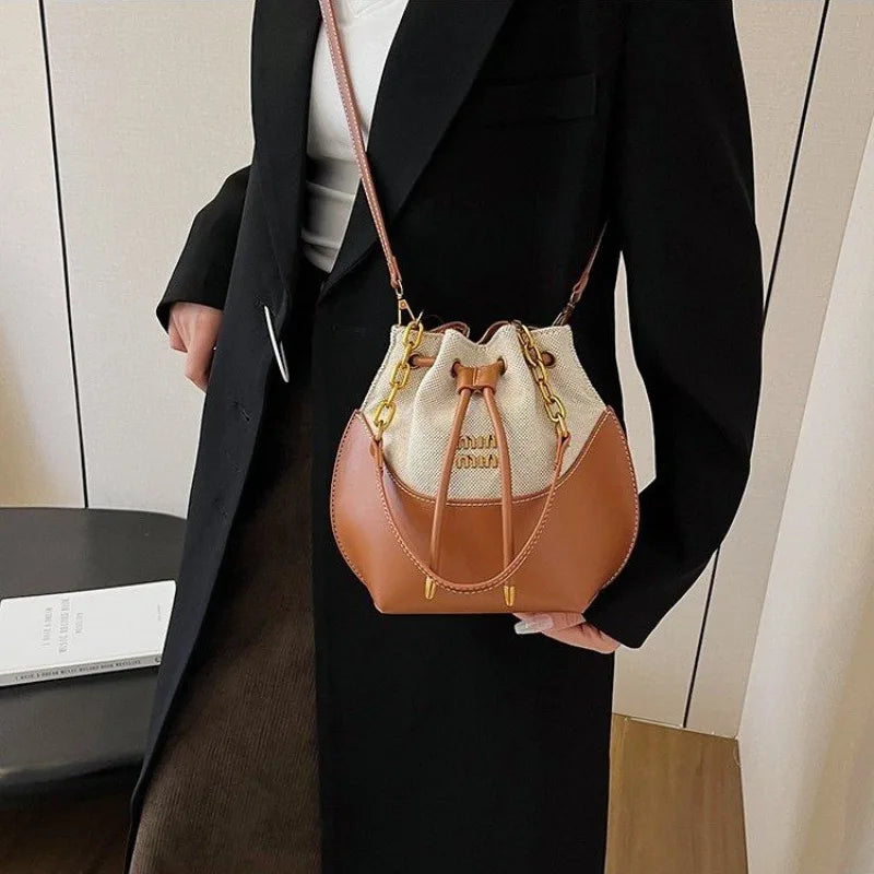 Original Retro Diaper Bag Trendy Square Satchel For Women High-End Minimalist Crossbody Purse As Messenger Shoulder Bag