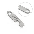 Titanium Mini Bottle Opener Multi-Tool Titanium Alloy Outdoor EDC Key Chain Accessories