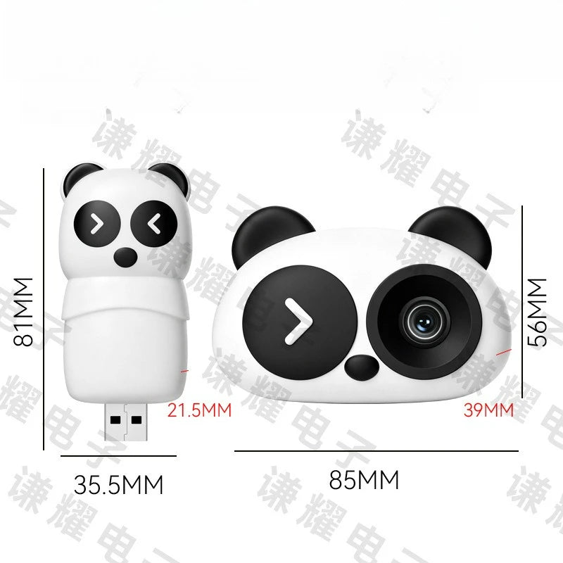 Wireless CarPlay Android Auto Baby Camera Adapter Rearview InCar Infant Pet Monitoring Wired-to-Wireless Box Plug&Play for Car