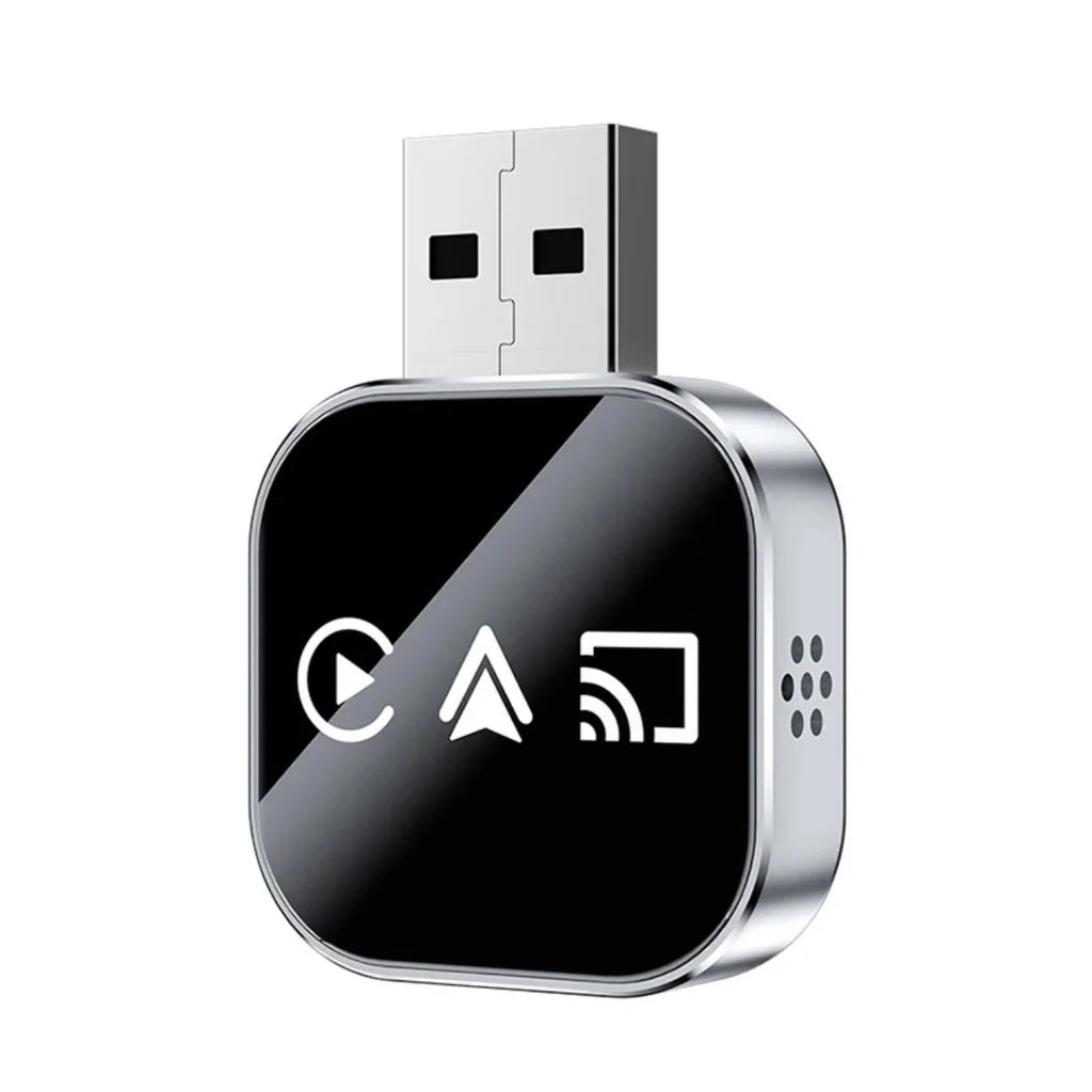 2025 Upgrade 3 in 1 Wireless Carplay Mirror Link Adapter Instant Wired to Wireless Conversion Plug & Play for Wired Carplay