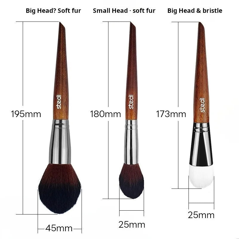 Stedi MS81-83 Anti Static Model Dust Brush Set Soft & Hard Bristles Scale Model Cleaning Hobby DIY Accessory