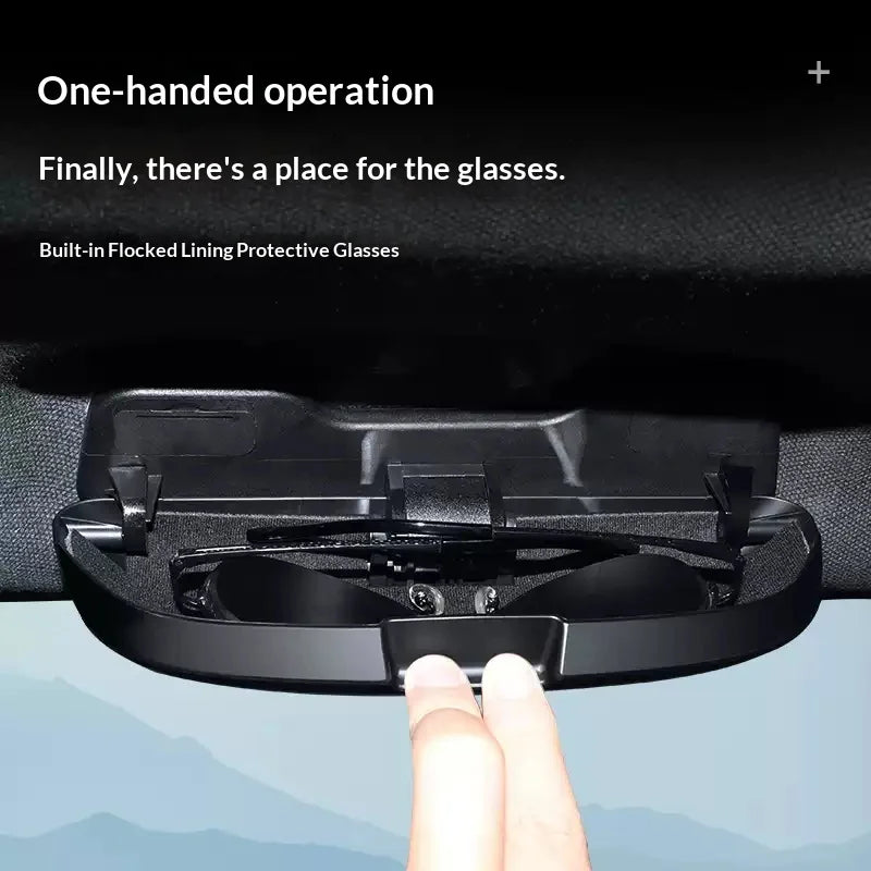 For Toyota Land Cruiser 250 LC250 Prado 24 Car Glasses Case Sun Mirror Holder Storage Box Roof Storage Modification Accessories