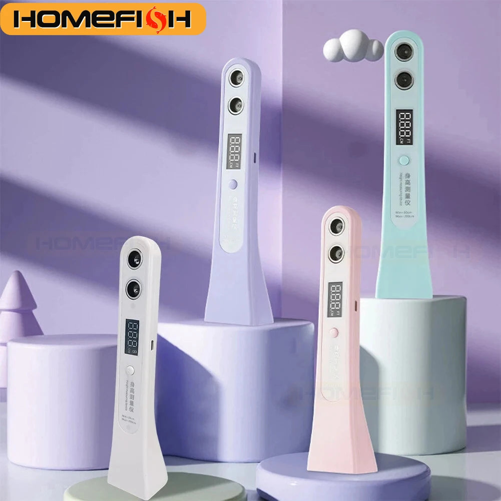 Ultrasonic Height Measurement Meter LED Display Height Measuring Stadiometer Electronic Height Ruler for Measuring Body Height