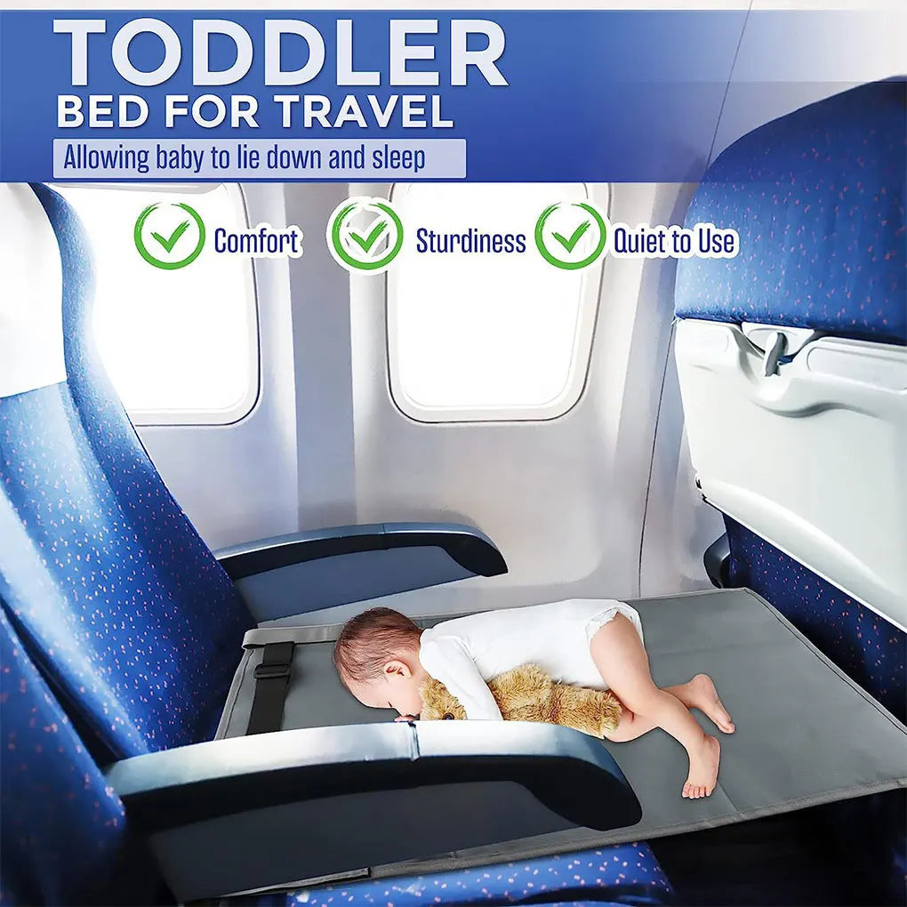 Toddler Airplane Seat Extender Portable Children Pedals Beds Foot Leg Rest Hammock Kids Travel Airplane Bed Baby Footrest Bed