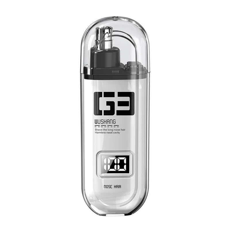 New Nose Hair Trimmer Portable Digital Display Rechargeable Blade For Home Use Washing Cleaning Nostrils For Men And Women