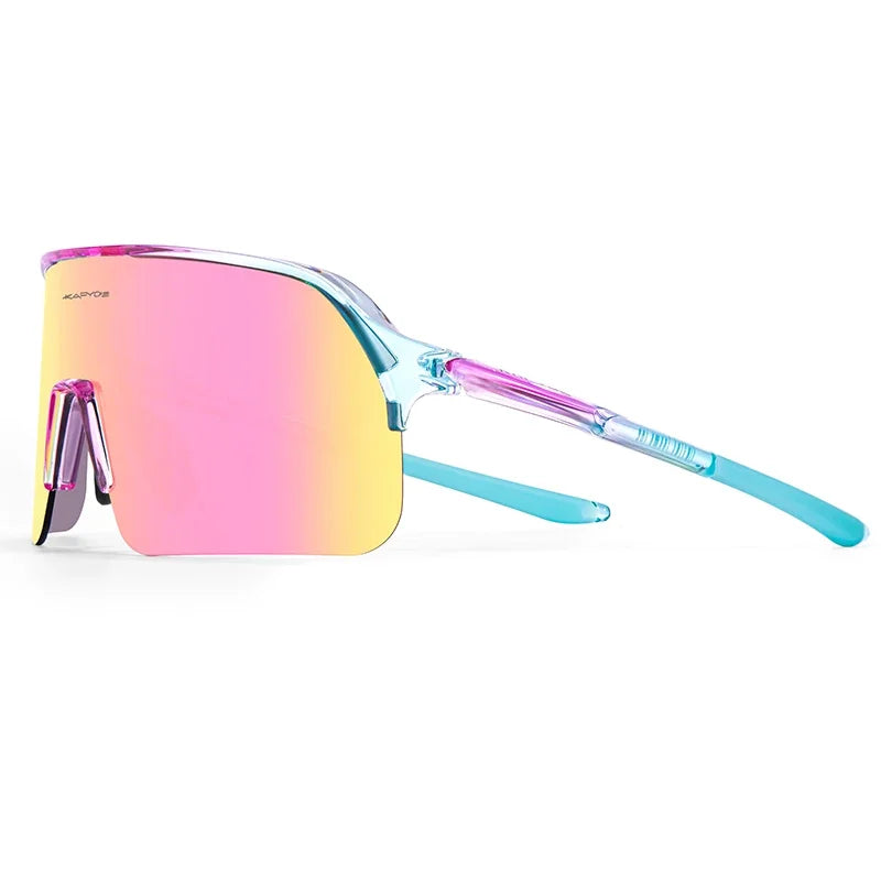 Kapvoe Photochromic Hiking Eyewear Sunglasses for Man Cycling Glasses Bicycle Cycling Women MTB Bike Outdoor Sport Goggles UV400