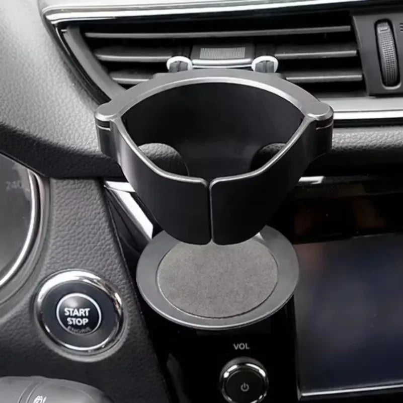 Car Cup Holder for Air Vent - Universal Auto Drink Rack Stand for Water Bottles & Ashtray