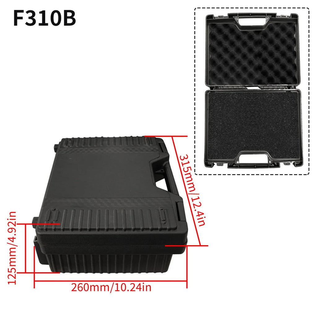1pc Multi-Functional Portable Equipment Case with Sponge Protective Hardware Shell Tool Carrying Storage Box for Drones,Tools