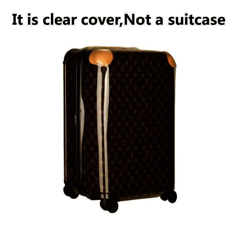Transparent Suitcase Cover for Louis 50CM/55CM/70CM Clear Luggage Dustproof Covers Travel Accessories Thickness PVC Customized