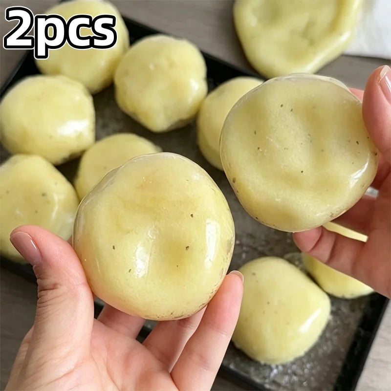 Handmade Squishy Mashed Potatoes Stress Ball Toy Ice Sand Potatoes No rebound Squeeze Fidget Toy ASMR Sensory Anti Stress Toys