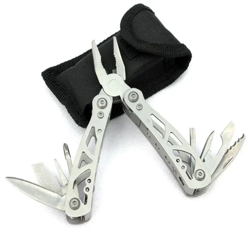 New【Stainless Steel Outdoor Portable Multitool Pliers Knife Keychain Screwdriver Tools Mini Pliers Herramientas Multi Tool】