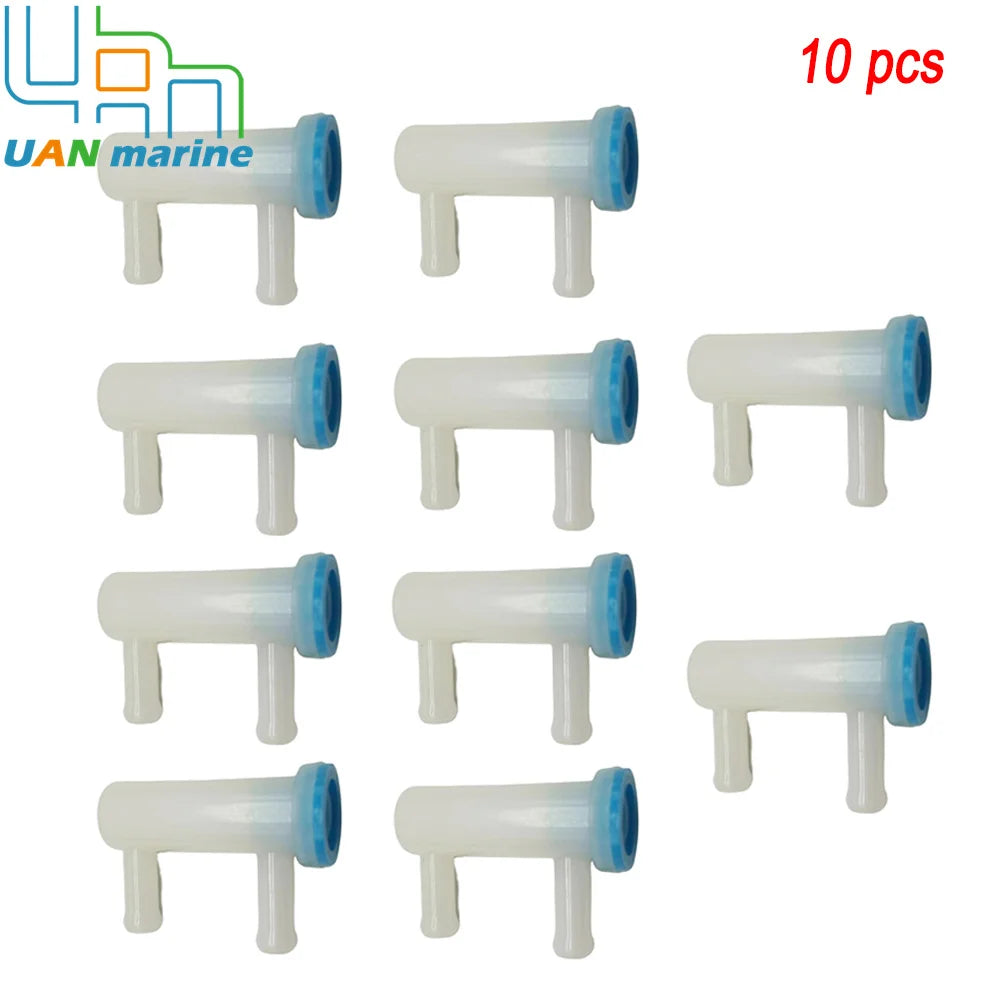 10 PCS Uan Marine Fuel Filter For Yamaha 69J-24501-00  69J-24501-10 F150 F200 F225 F250 F250B LF200 LF225 LF250 FL150 Outboards