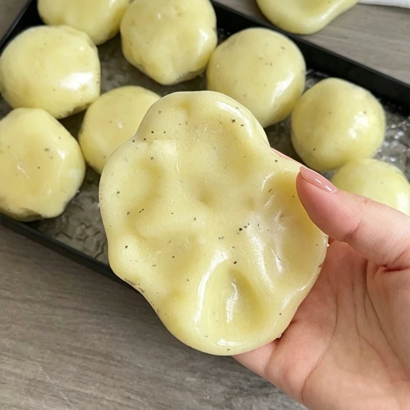 Handmade Squishy Mashed Potatoes Stress Ball Toy Ice Sand Potatoes No rebound Squeeze Fidget Toy ASMR Sensory Anti Stress Toys