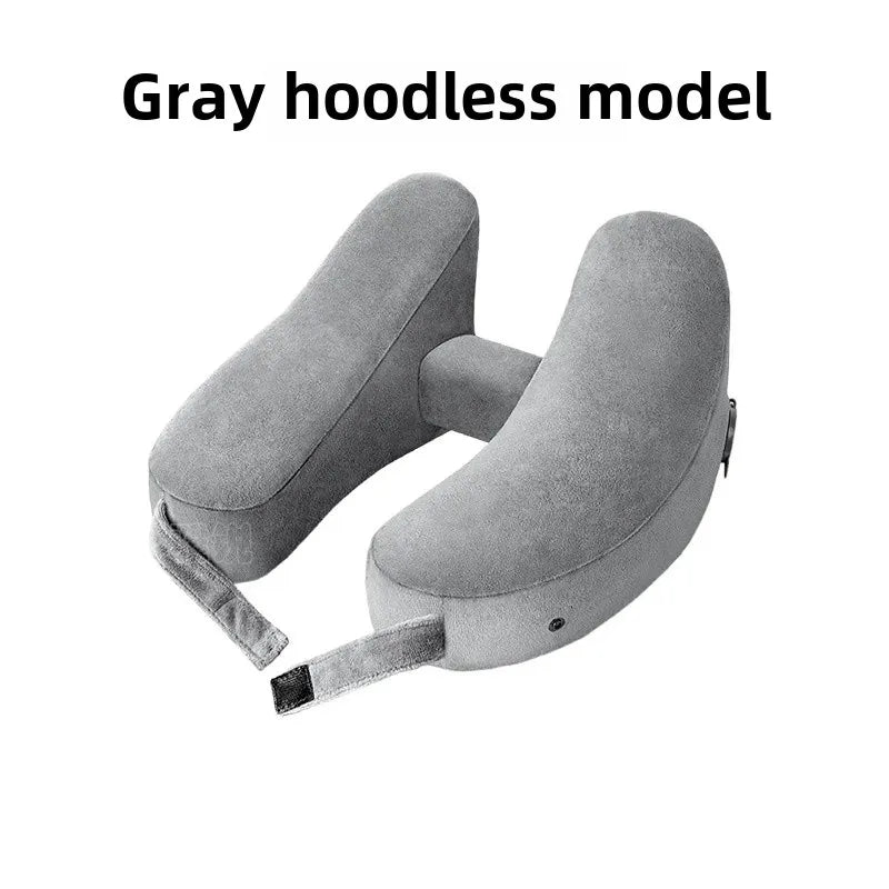 Portable Travel H-Shaped Inflatable Neck Pillow High-Quality Aviation Standard Neck Support Pillow For Infants And Adults