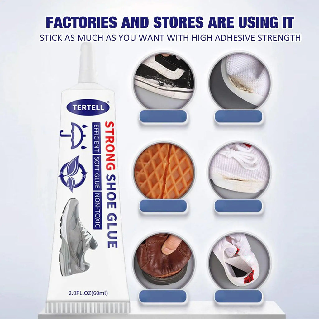 60ml Strong Shoe-Repairing Adhesive Universal Waterproof Shoe glue Crack Filler Paste Shoemaker Professional Repair Tools