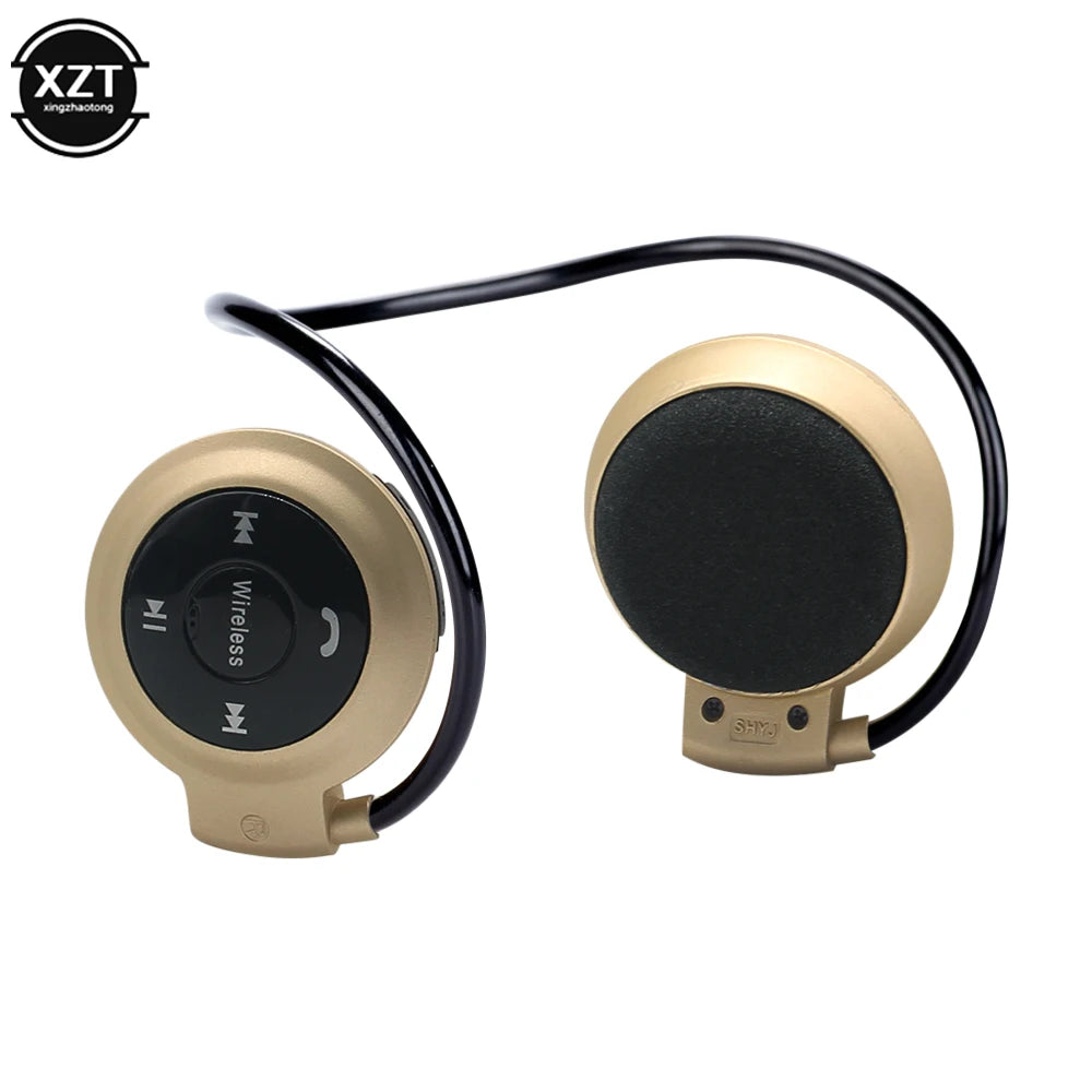 MINI503 Sport Wireless Bluetooth Headphones Stereo Earphones Mp3 Music Player Headset Earpiece Micro SD Card Slot  Mic