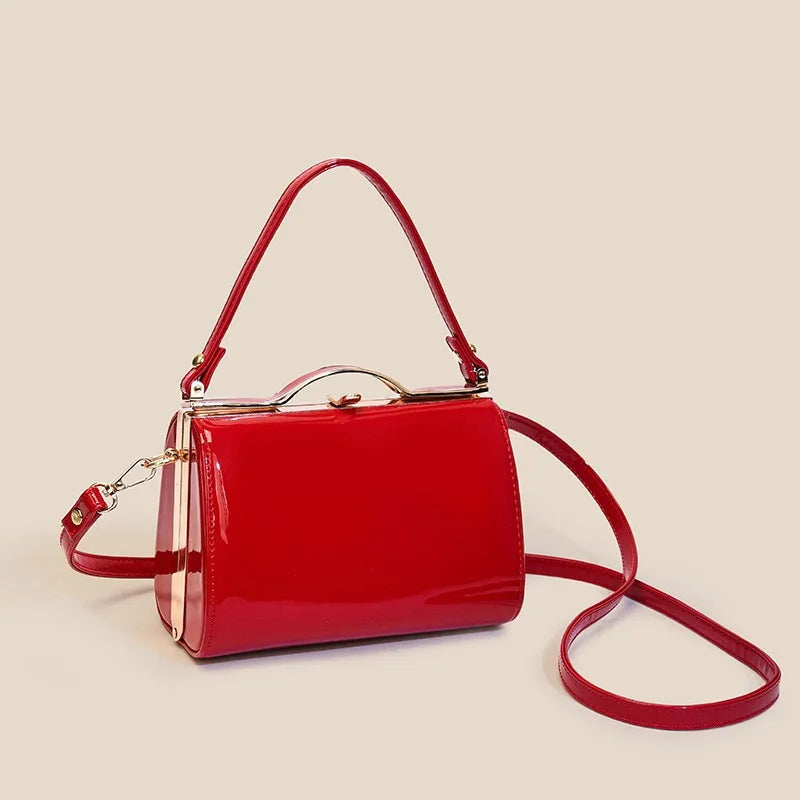 New textured leather evening and stylish crossbody shoulder bag for women