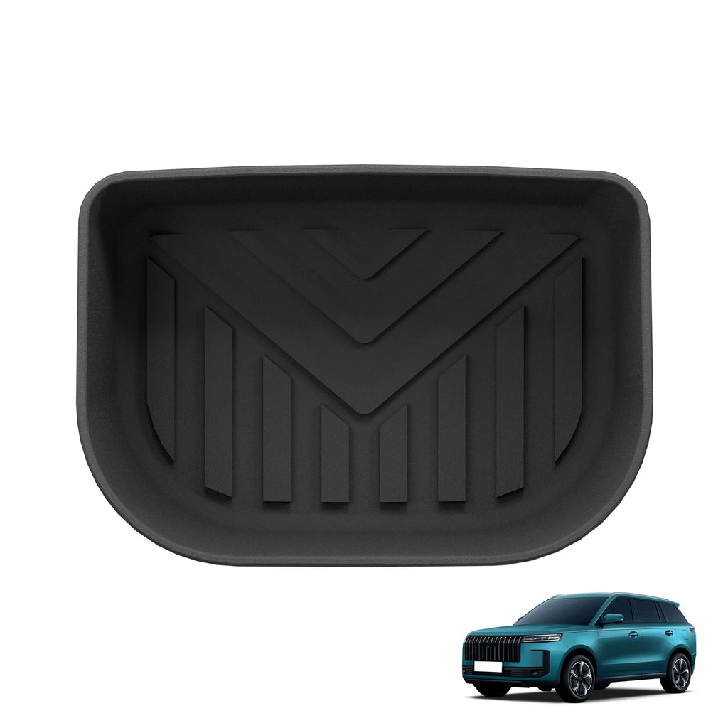 Smabee Right Drive for Chery Jaecoo J5/E5 EV Version RHD 2025 2026 Car Floor Mats Cargo Liner Trunk Pad TPE Accessories Black