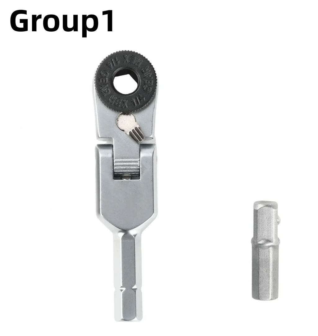 Lollipop Multifunctional EDC Screwdriver Keychain Magnetic 1/4 Inch Hex Shank Adapter Portable Super Steel Bike Repair Tool