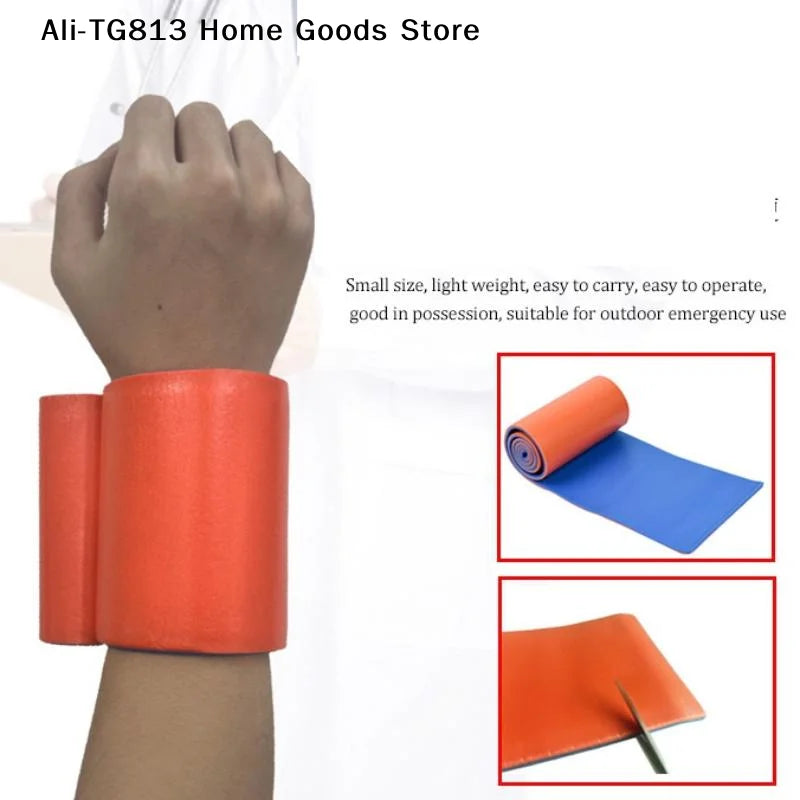 [TG813]First Aid Universal Aluminum Splint Roll, Medical Survival Polymer For Fixture Bone Emergency Kit, Outdoor Travel