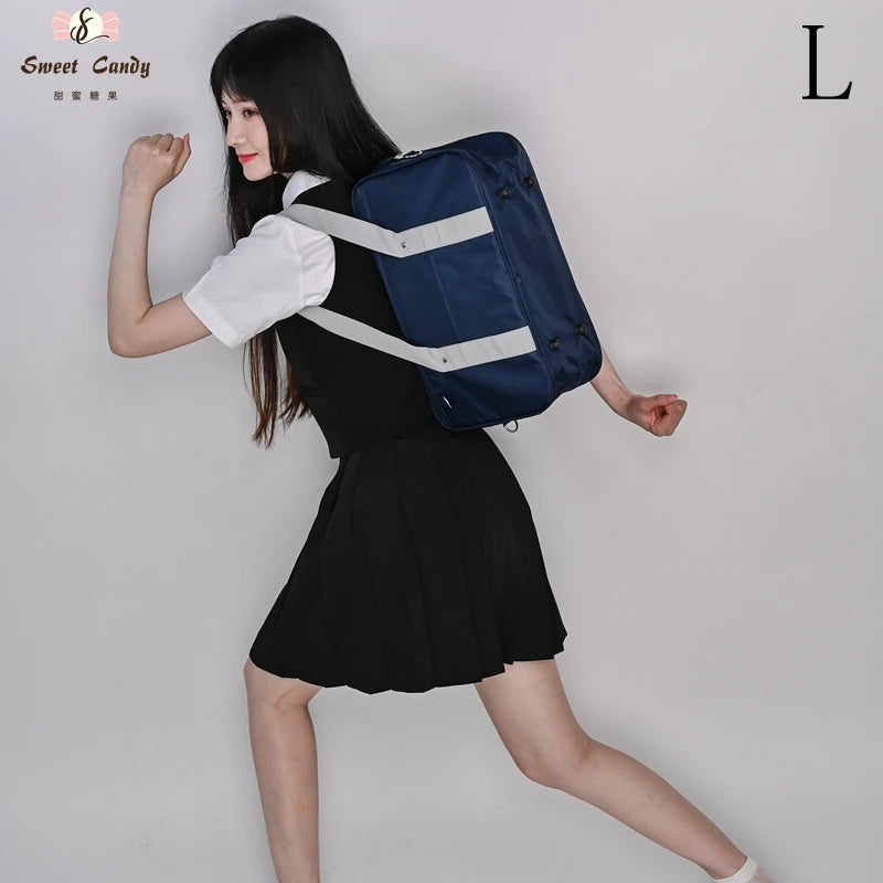Briefcase High Students Bag Schoolbags Travel Bag Ladies Shoulder Bag Large-Tote Handbag Messenger Bag 14-16inch Laptop Bag