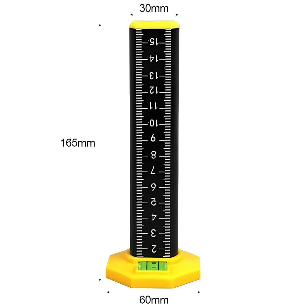 Leveling Tool High Precision Level Ruler Magnetic Dual Use Height Gauge Aluminum Alloy Level Bubble Magnetic Ruler Tile Laying