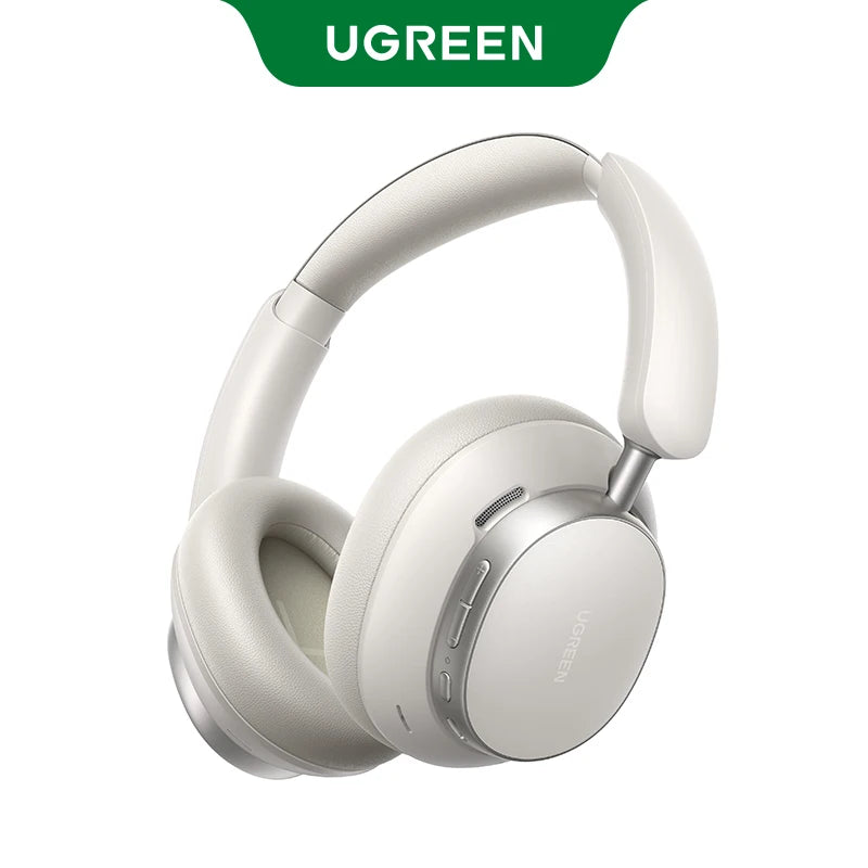 48dB ANC Wireless Headphones Over Ear Bluetooth Earphones Active Noise Cancellation Hi-Res LDAC 120h Playtime