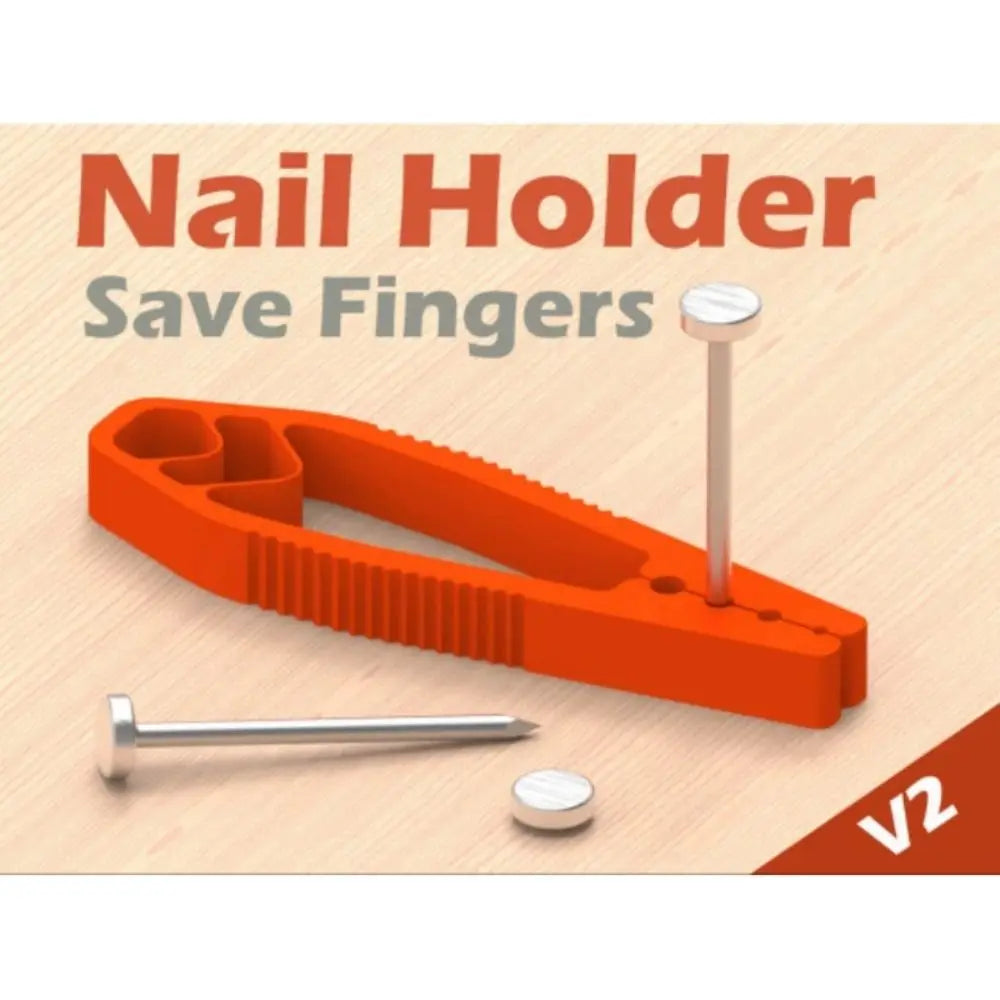 New Plastic Nail Holder Tool Portable Anti-smashing Finger Tool Auxiliary Pliers Durable Hammer Nail Holder Pliers
