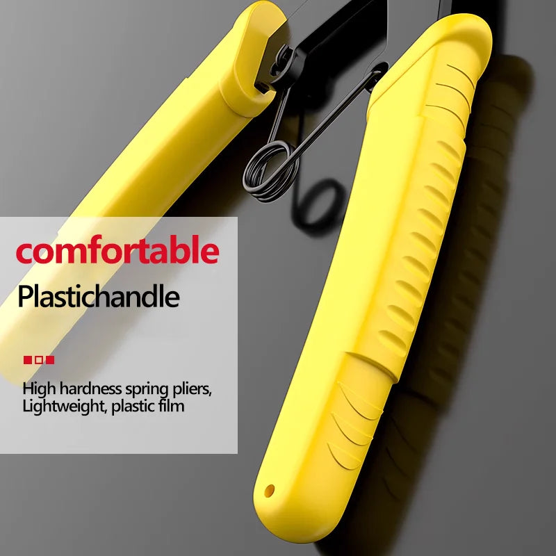 Internal And External Spring-loaded Pliers Dual-purpose Snap Rings 2-In-1 Mounting And Dismounting Tools Hardware