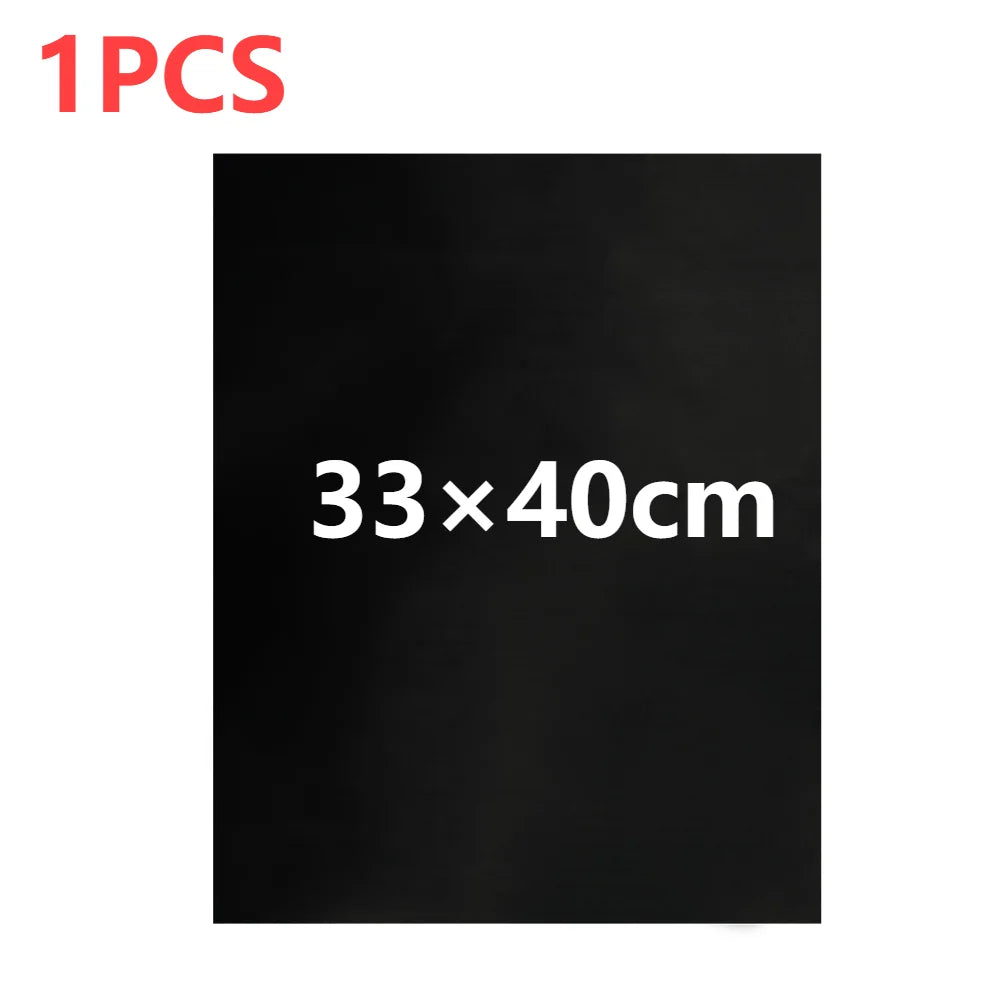 1-20PCS 50×40cm 33×40cm Oven Liners Grill Mat on Stick BBQ Grill Liners Reusable Barbecue Baking Liners Cook Pad Microwave Tool