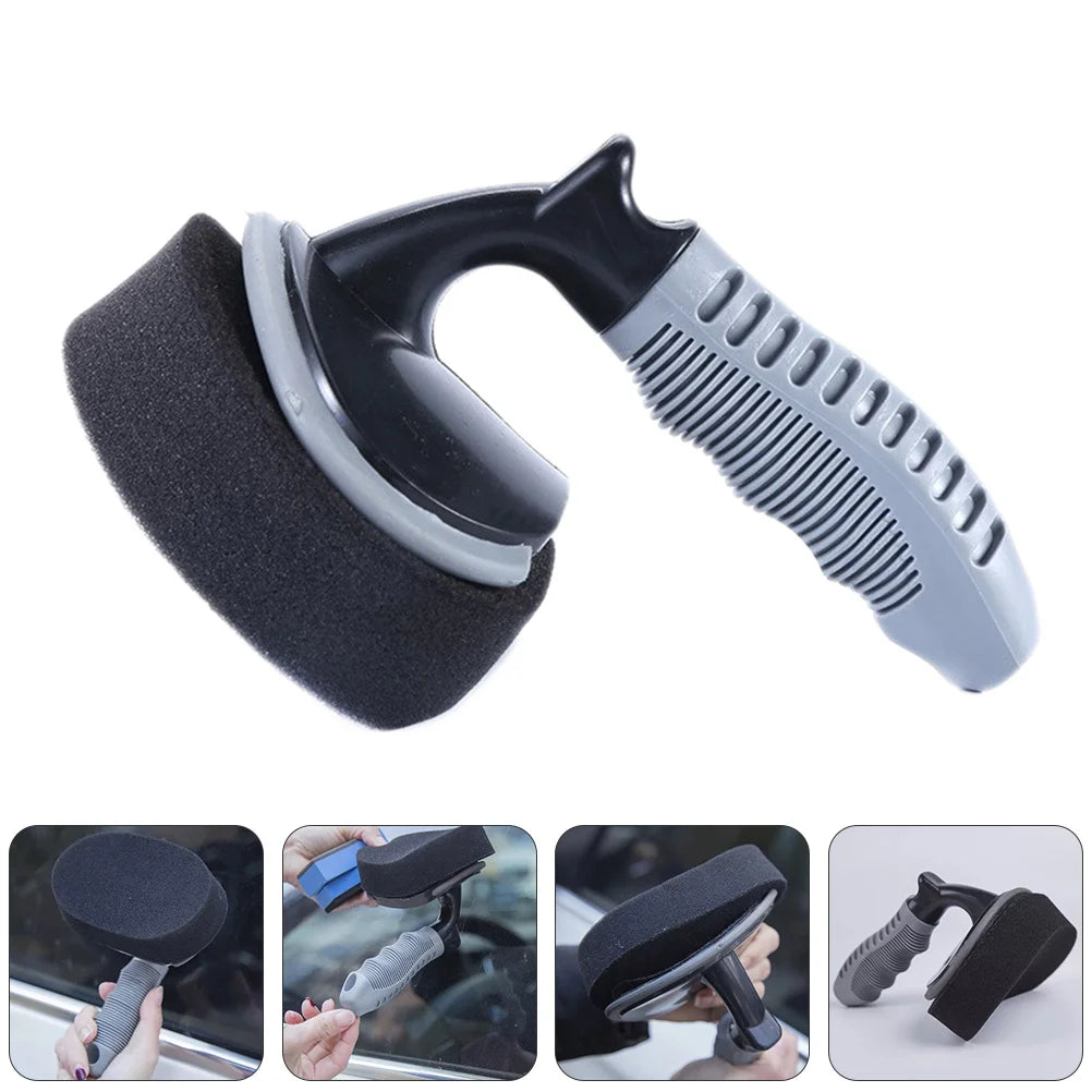 Wax Brush on Tire Waxing for Car Sponge Replacement Wash Tool Polish Polishing Sponges Wheel