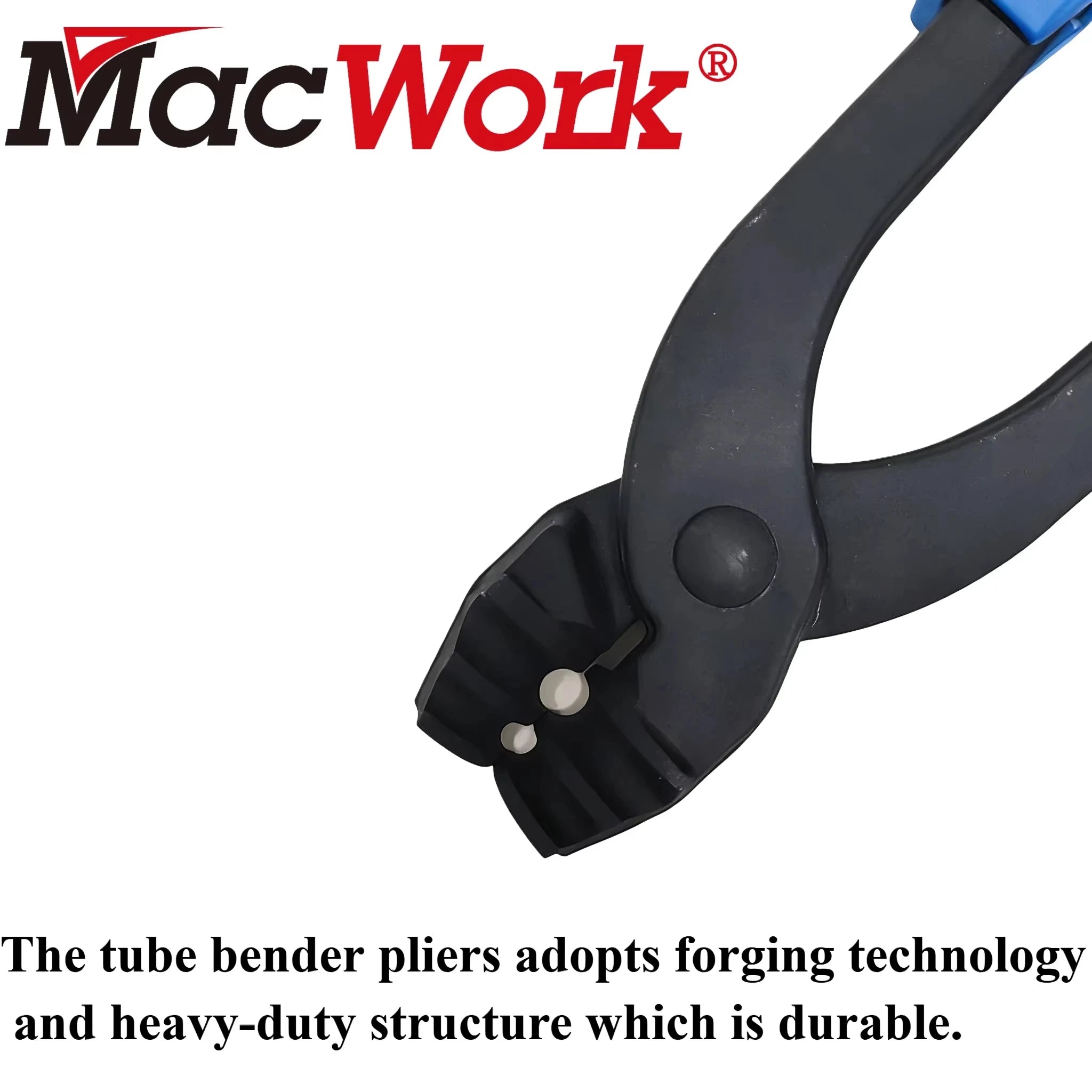 9-Inch Brake Line Bender Pliers, Brake Line Bending Tool, 1/4" & 3/16" Bender Pliers, Suitable for Bending Brake Lines