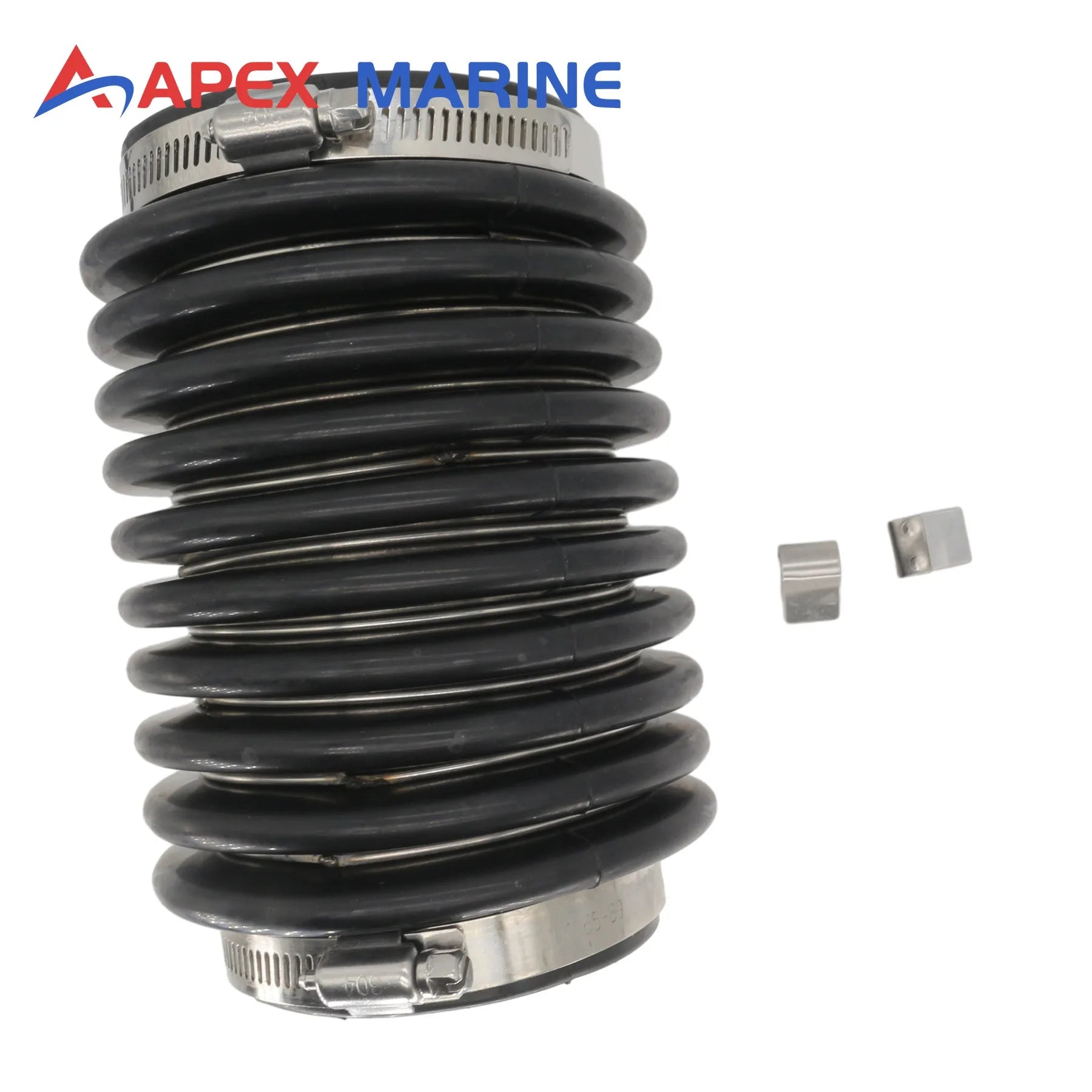 18-2758 Exhaust Bellows Kit Compatible with Volvo Penta AQ30 AQ120 AQ175 AQ200 KAD42 MD31 MD40 TMD41 Stern Drive 876631  875848