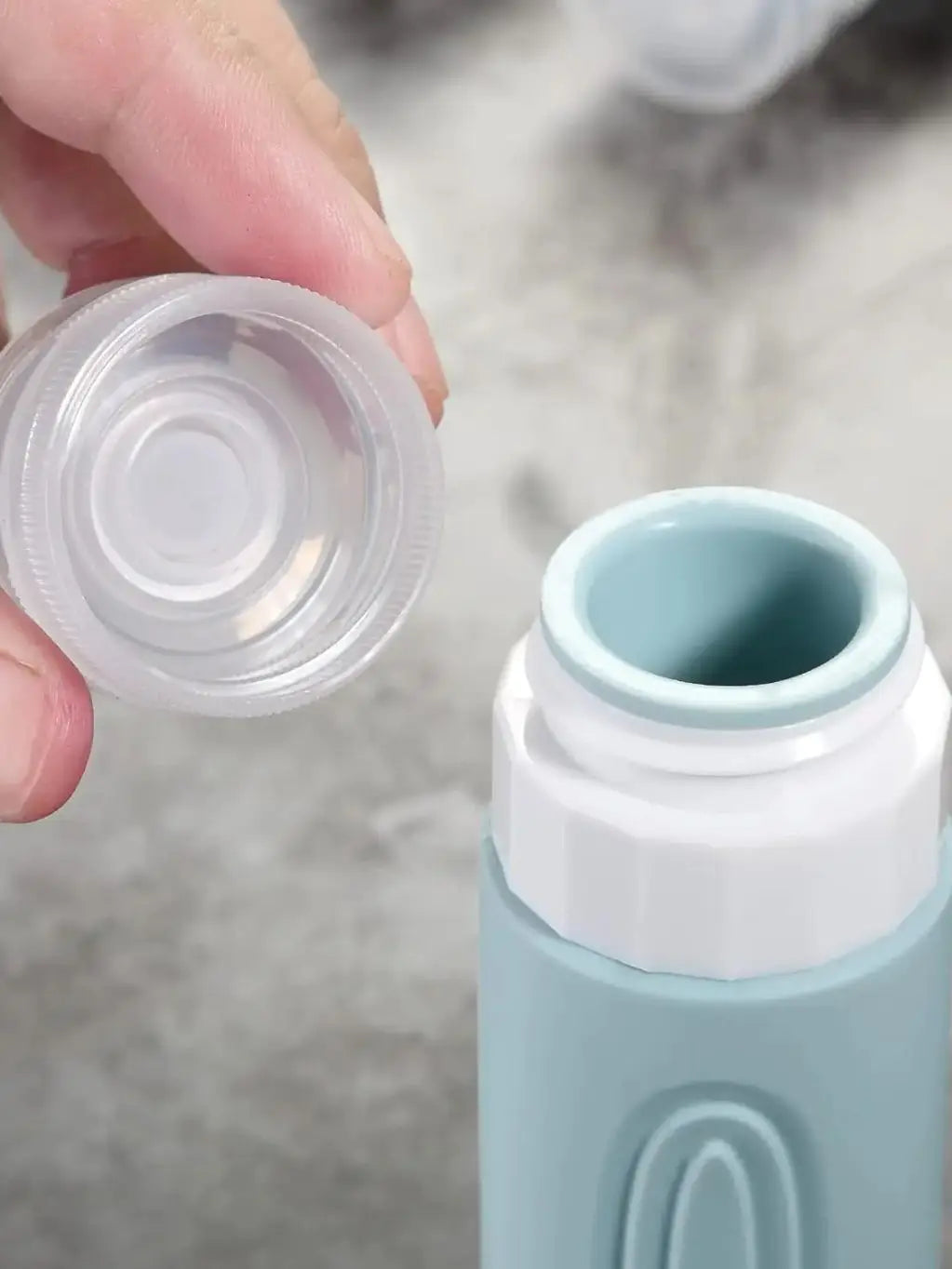 Travel Toiletry Bottles 【8Pcs】Set, 3 Ounces (about 85 Grams), Travel Toiletry Containers, Leak-Proof Squeezable Silicone Travel Essential Cream Jars. 【Travel】Seasonal and 【Ship and Plane】Travel Essentials