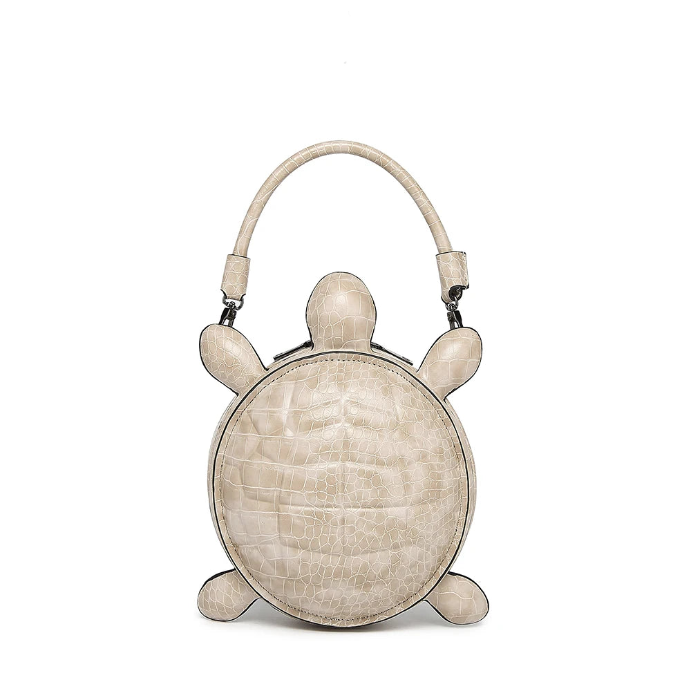 2026 New Creative and Personalized Turtle Shaped Handbag, 3D Stereoscopic Funny Alien Bag, Retro Portable Wallet