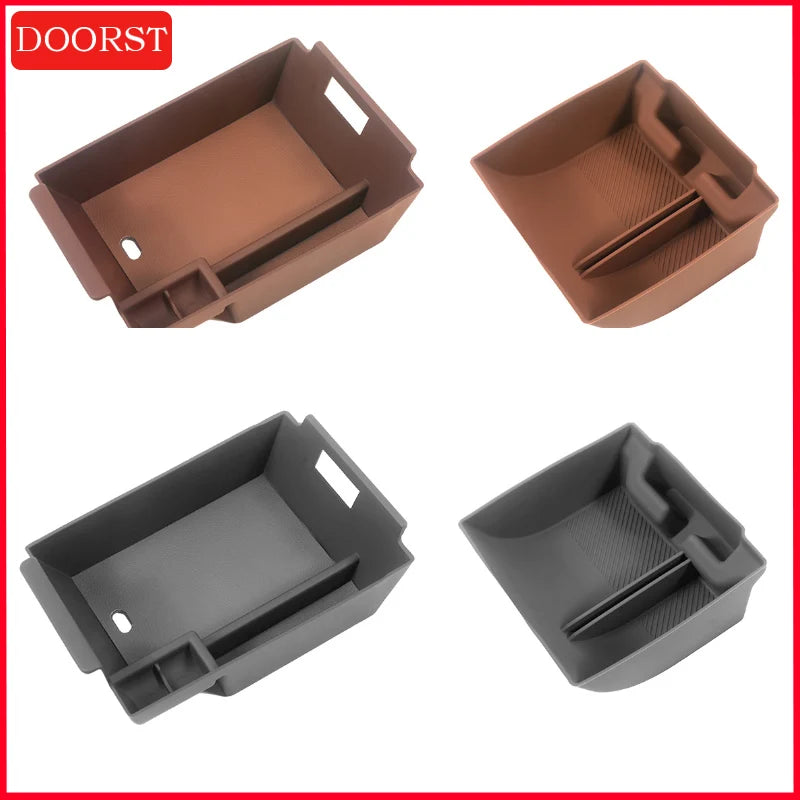 For Mercedes Benz GLE GLS Class W167 X167 Car Central Control Armrest Box Storage Box Interior Modification Accessories