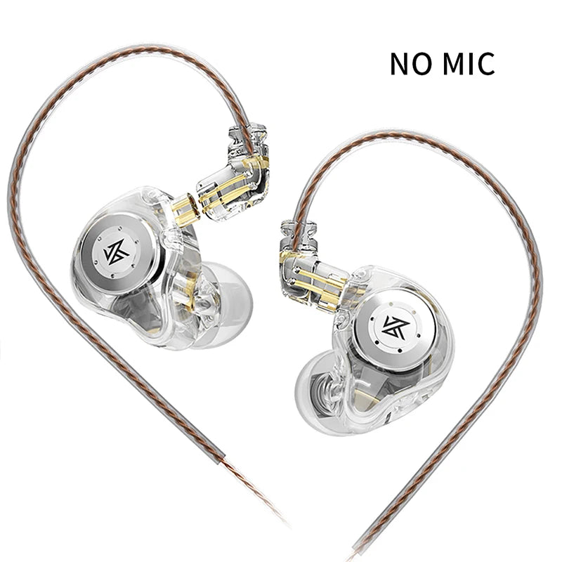KZ EDX Pro in Ear Monitor Wired & Wireless Iem Earphone Musician Audiophile Hifi Auriculare Detachable 2 Pin Bluetooth Headphone