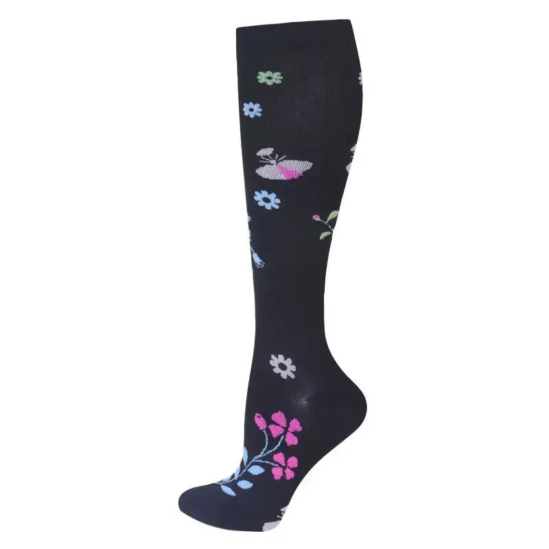 58 Styles Compression Socks for Men and Women Medical Diabetes Varicose Veins Sports Socks for Running Cycling Travel Flight