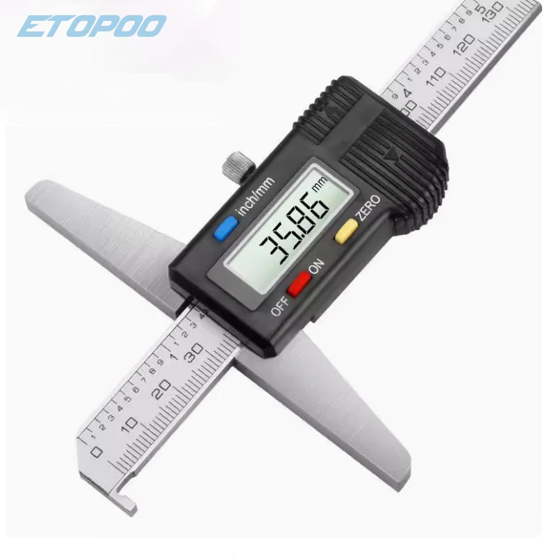 150/200/300 MM Digital Single Hook Depth Gauge Metal Digital Electric Depth Gauge Digital Vernier Caliper
