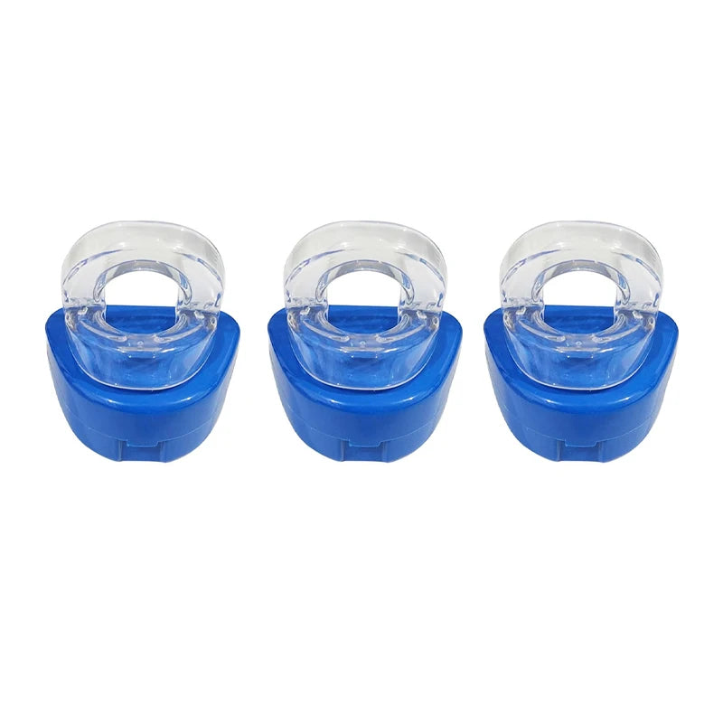 Anti Snoring Mouthpiece Dental Braces Double Layered Prevent Teeth Grinding Tongue Biting Sleeping Anti-snoring Tool For Unisex